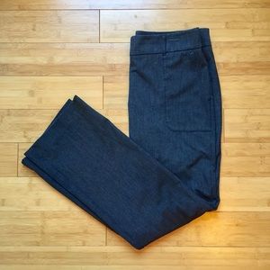 Dark Grey LOFT Marissa Trousers